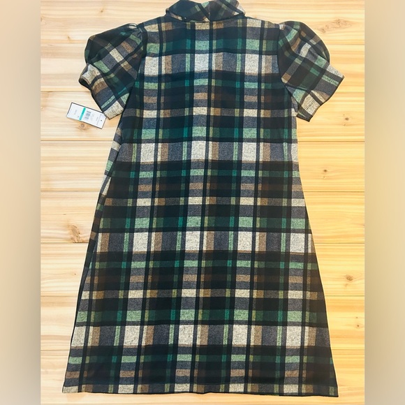 NWT Jessica Howard Flannel Cowl Neck Dress Plaid size Large - Picture 16 of 16